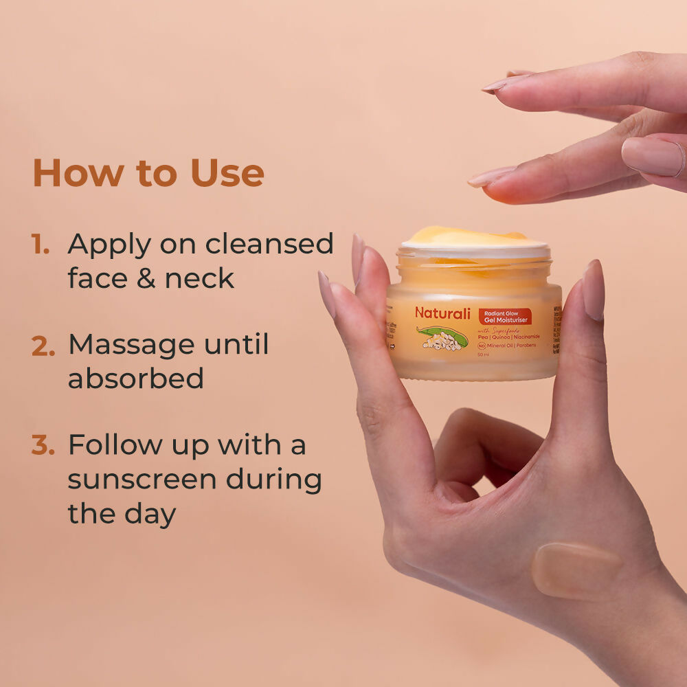 Naturali Radiant Glow Gel Moisturiser