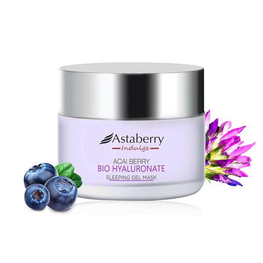 Buy Astaberry Indulge Acai Berry Bio Hyaluronate Sleeping Gel Mask from DrMediCart, Ship from India to USA