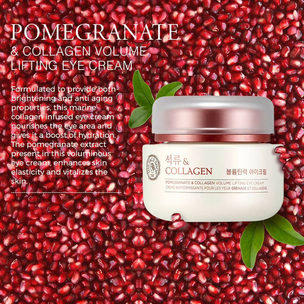 The Face Shop Pomegranate & Collagen Volume Lifting Eye Cream - Drmedicart