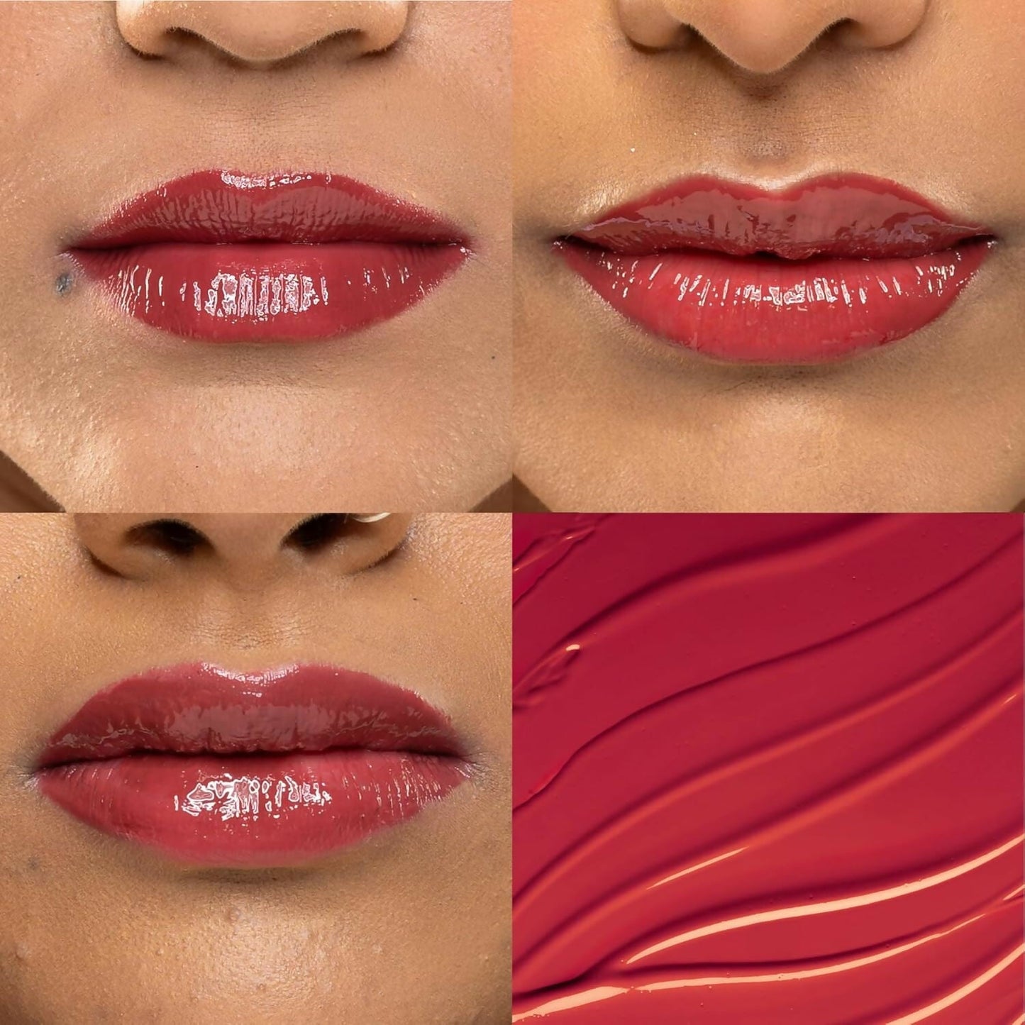 The Skin Diet Company Lip Barrier Tint Pink Affair - Brick Red