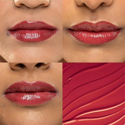 The Skin Diet Company Lip Barrier Tint Pink Affair - Brick Red