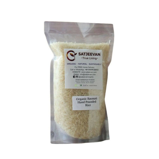 Buy Satjeevan Organic Hand-Pounded Basmati Rice from DrMediCart, Ship from India to USA
