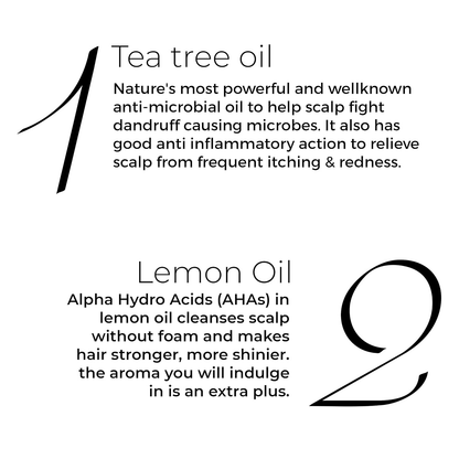 Brillare Tea Tree Hair Oil with The Goodness of Lemon & Sunflower Oil Dry