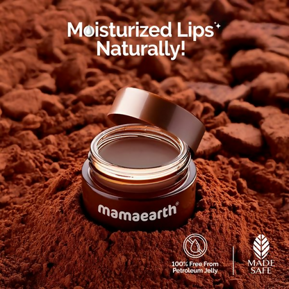 Mamaearth Cocoa Moisture Therapy Lip Balm with Cocoa Butter & Coffee For Dry & Chapped Lips