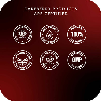 Careberry Organic Hexane-Free Organic Castor Oil For Hair, Face & Body - DrMediCart
