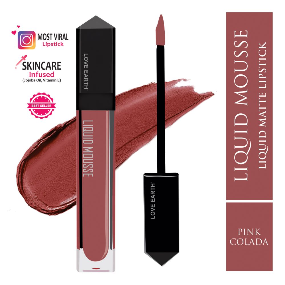 Love Earth Liquid Mousse Lipstick - Pink Colada