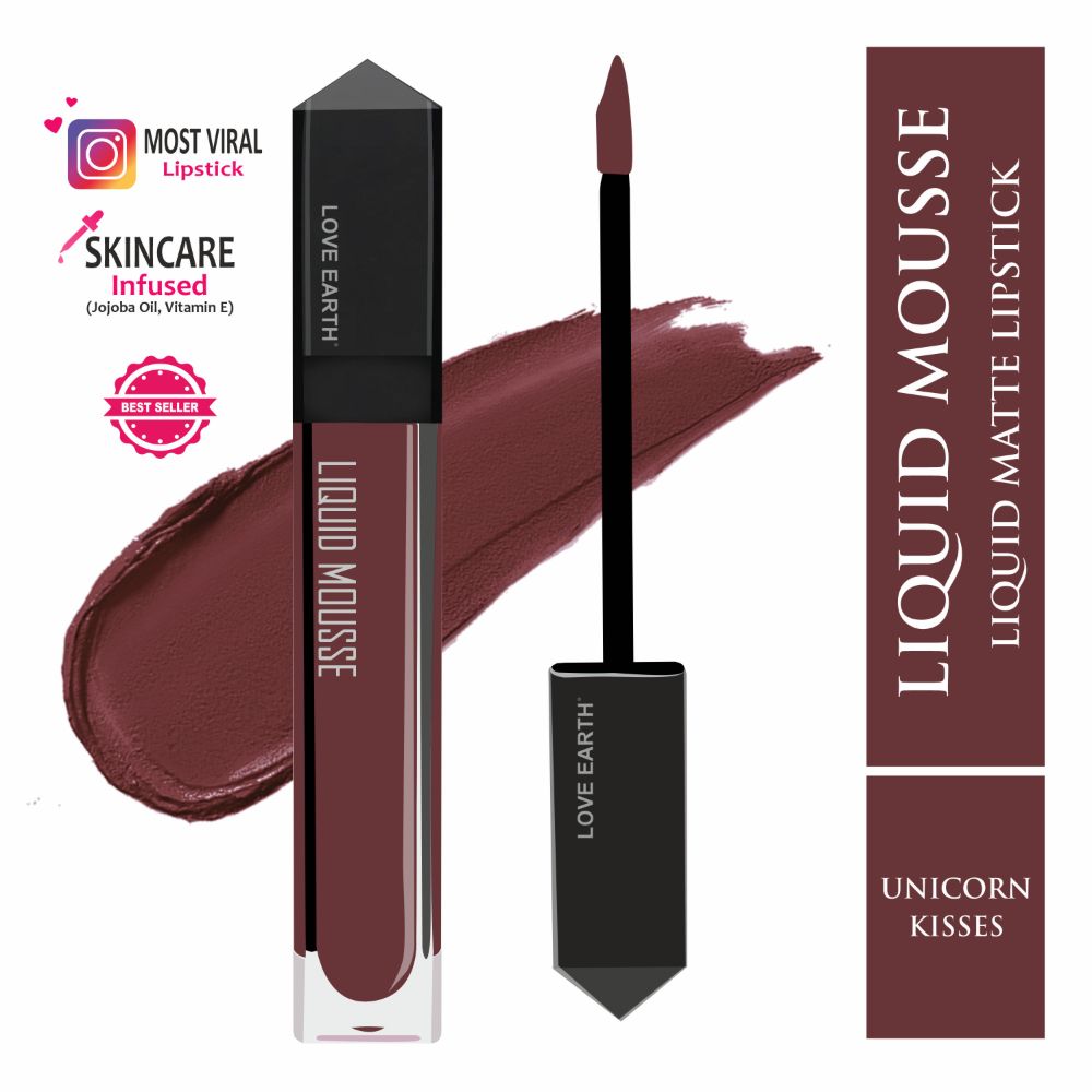 Love Earth Liquid Mousse Lipstick - Unicorn Kisses