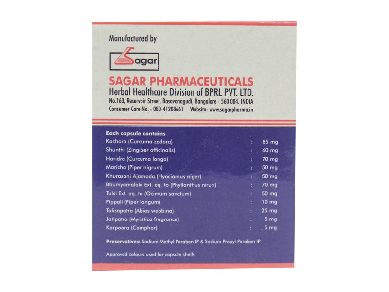 Sagar Ayurveda Nasollerin Capsules