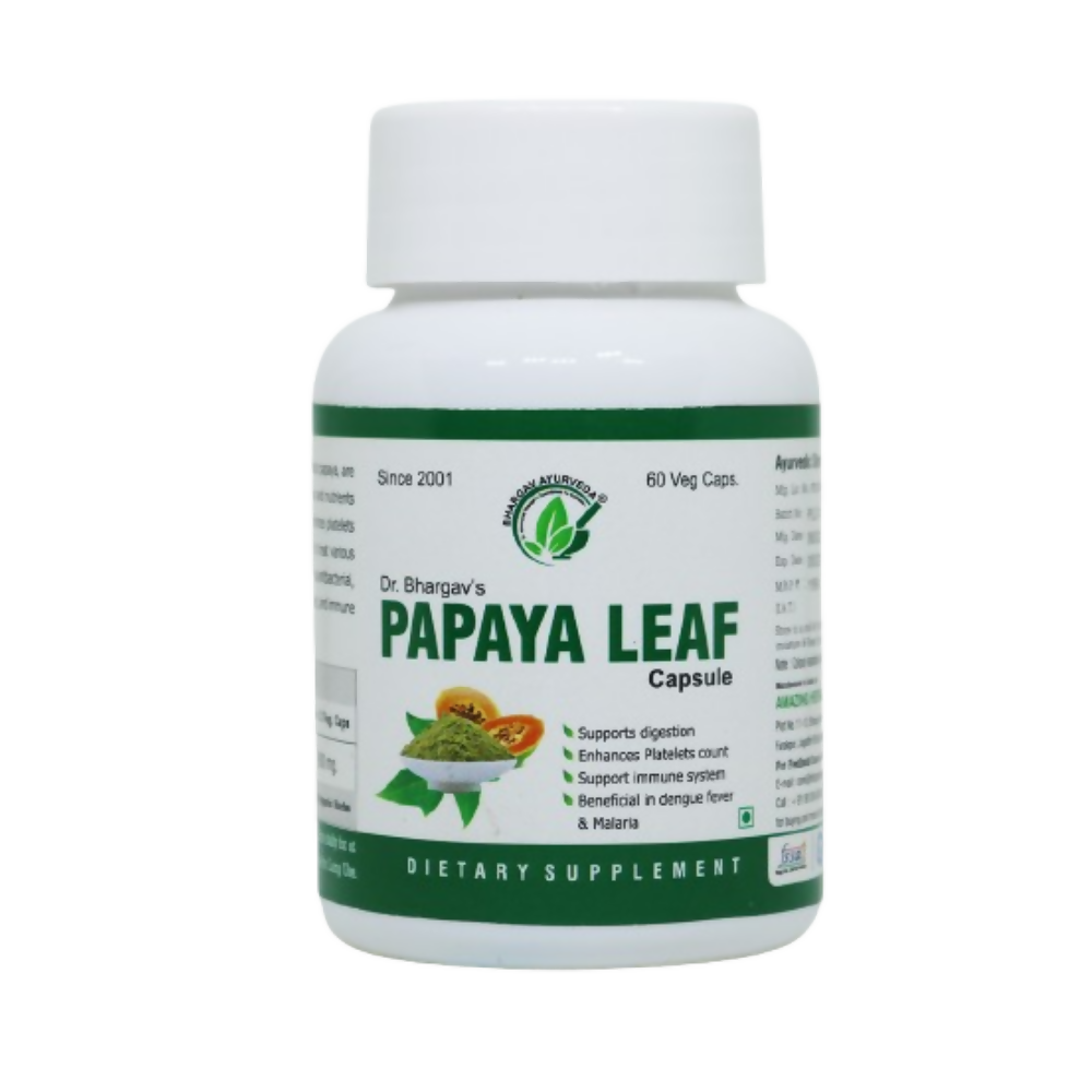 Dr.Bhargav’s Papaya Leaf Capsules