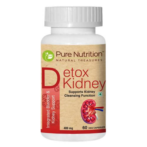 Pure Nutrition Kidney Detox with Turmeric & Vitamin C Veg Capsules