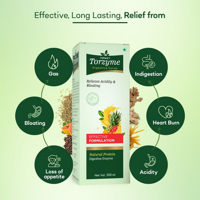 Torque's Torzyme Natural Protein Syrup
