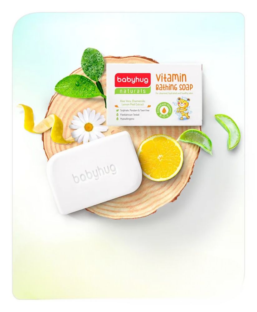 Babyhug Naturals Vitamin Bathing Soap
