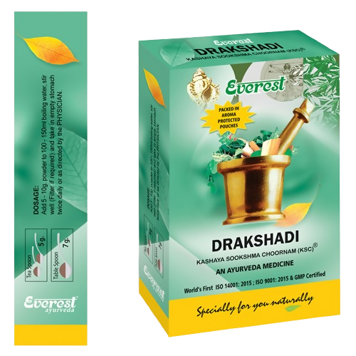 Everest Ayurveda Drakshadi Kashaya Sookshma Choornam