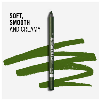 Rimmel London Scandaleyes Waterproof Kohl Kajal Liner - Green