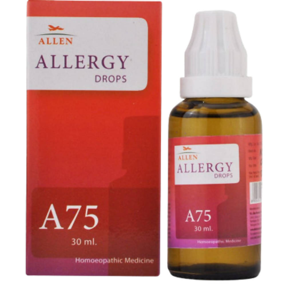 Buy Allen Homeopathy A75 Allergy Drops from DrMediCart, Ship from India to USA