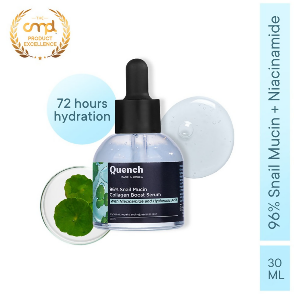 Quench 96% Snail Mucin Collagen Boost Serum