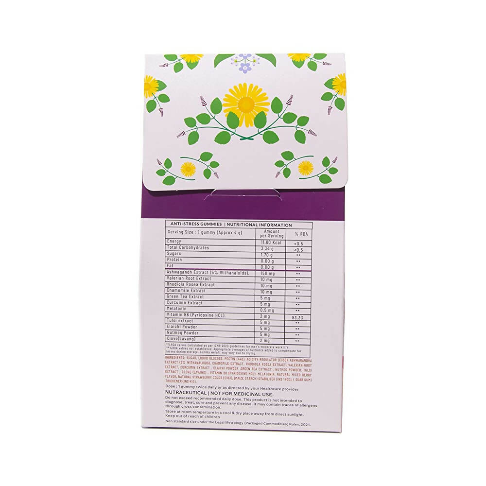 Panchamrit Anti-calmness  Gummies- Mixed Berry Flavor