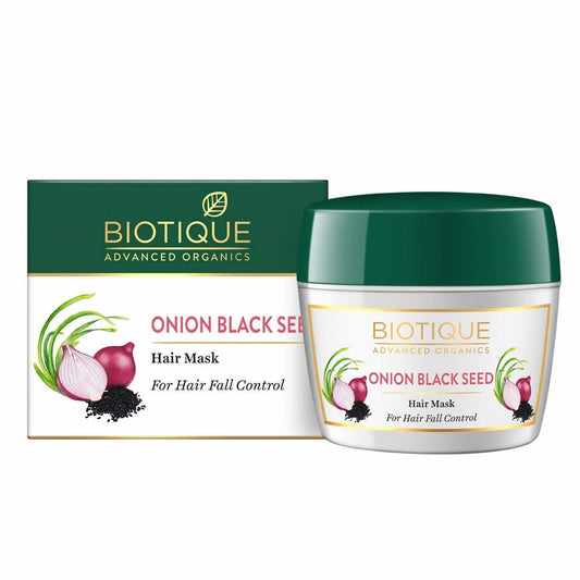 Buy Biotique Advanced Organics Onion Black seed Hair Mask For Hair Fall Control from DrMediCart, Ship from India to USA