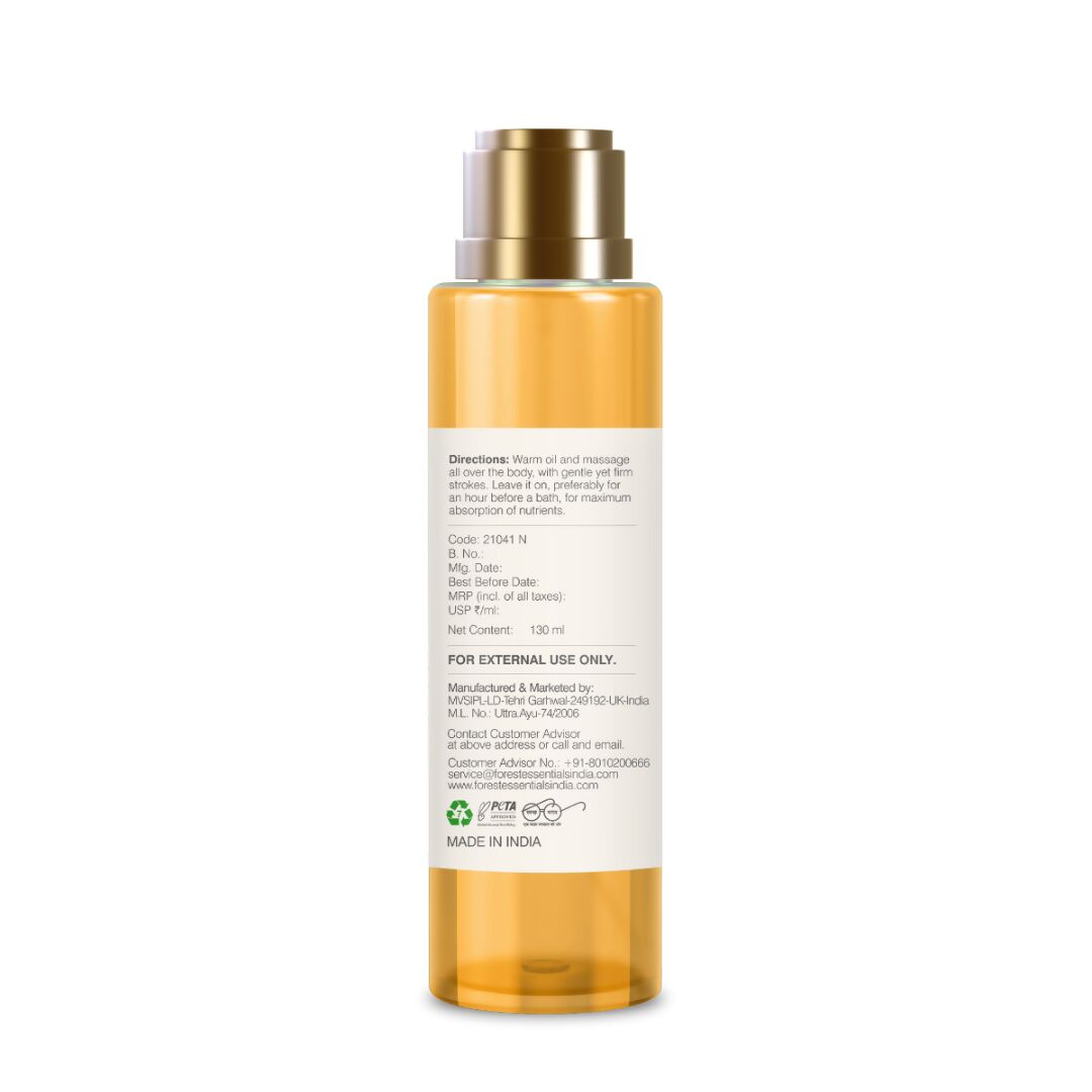 Forest Essentials Body Massage Oil Sandalwood & Saffron - Drmedicart