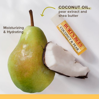 Burt's Bees Natural Moisturizing Lip Balms (Coconut & Pear and Mango)