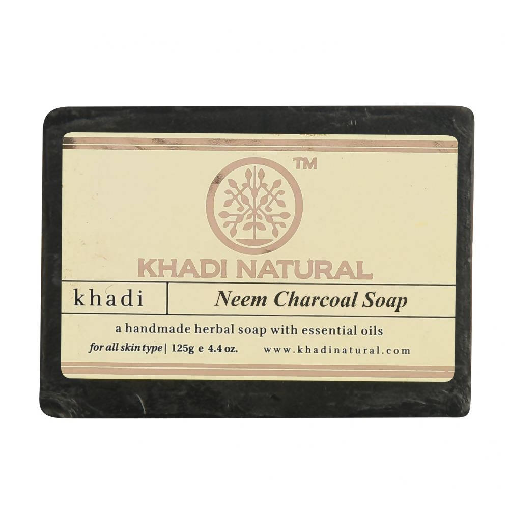 Buy Khadi Natural Herbal Neem Charcoal Soap from DrMediCart, Ship from India to USA