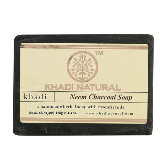Buy Khadi Natural Herbal Neem Charcoal Soap from DrMediCart, Ship from India to USA