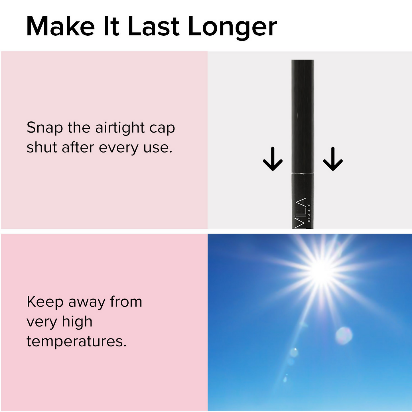 Mila Beaute Hypnoteyes Waterproof & Smudge-Proof 24Hrs Kajal