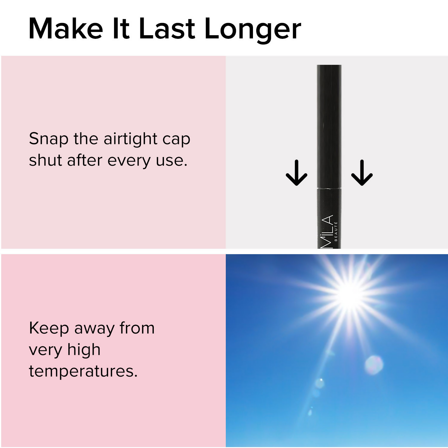 Mila Beaute Hypnoteyes Waterproof & Smudge-Proof 24Hrs Kajal