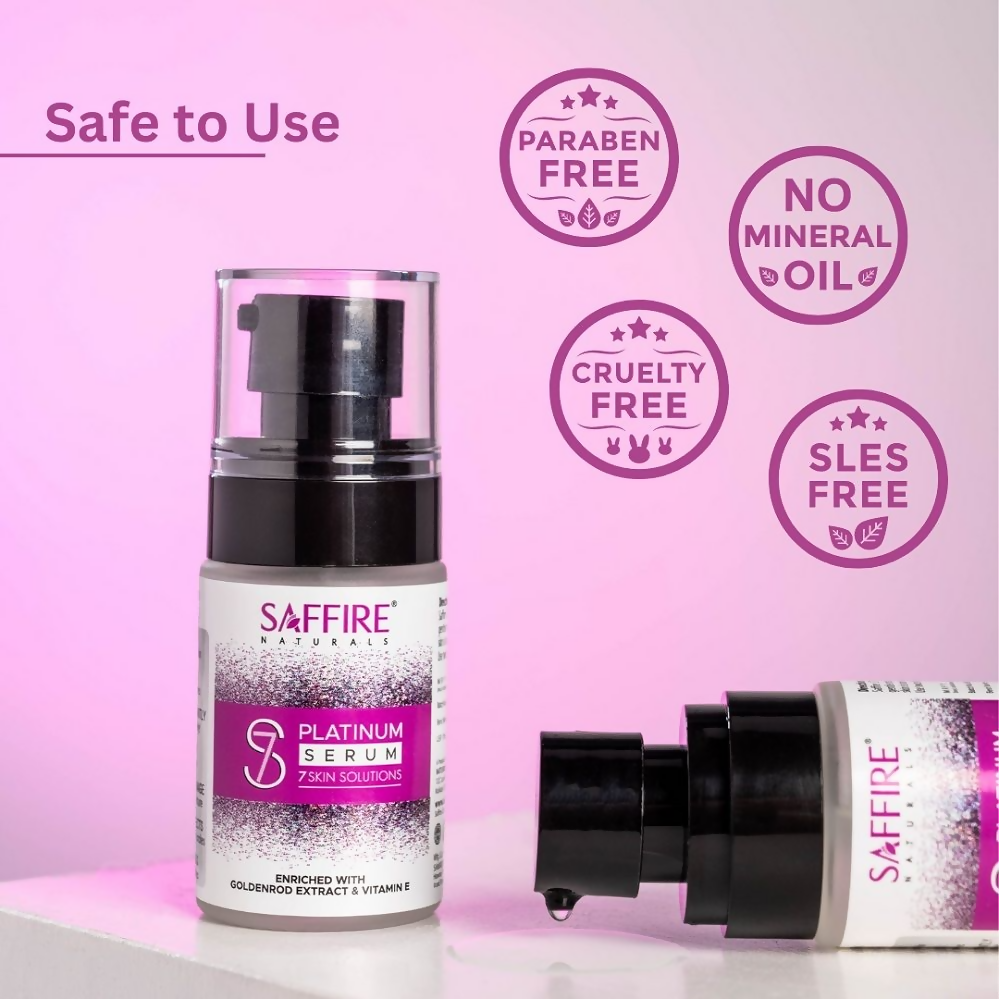 Saffire Naturals S7 Platinum Face Serum