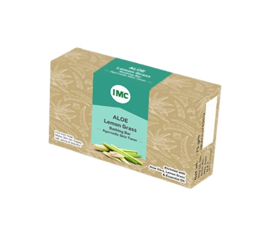 Buy IMC Aloe Lemon Grass Bathing Bar Ayurvedic Skin Toner from DrMediCart, Ship from India to USA
