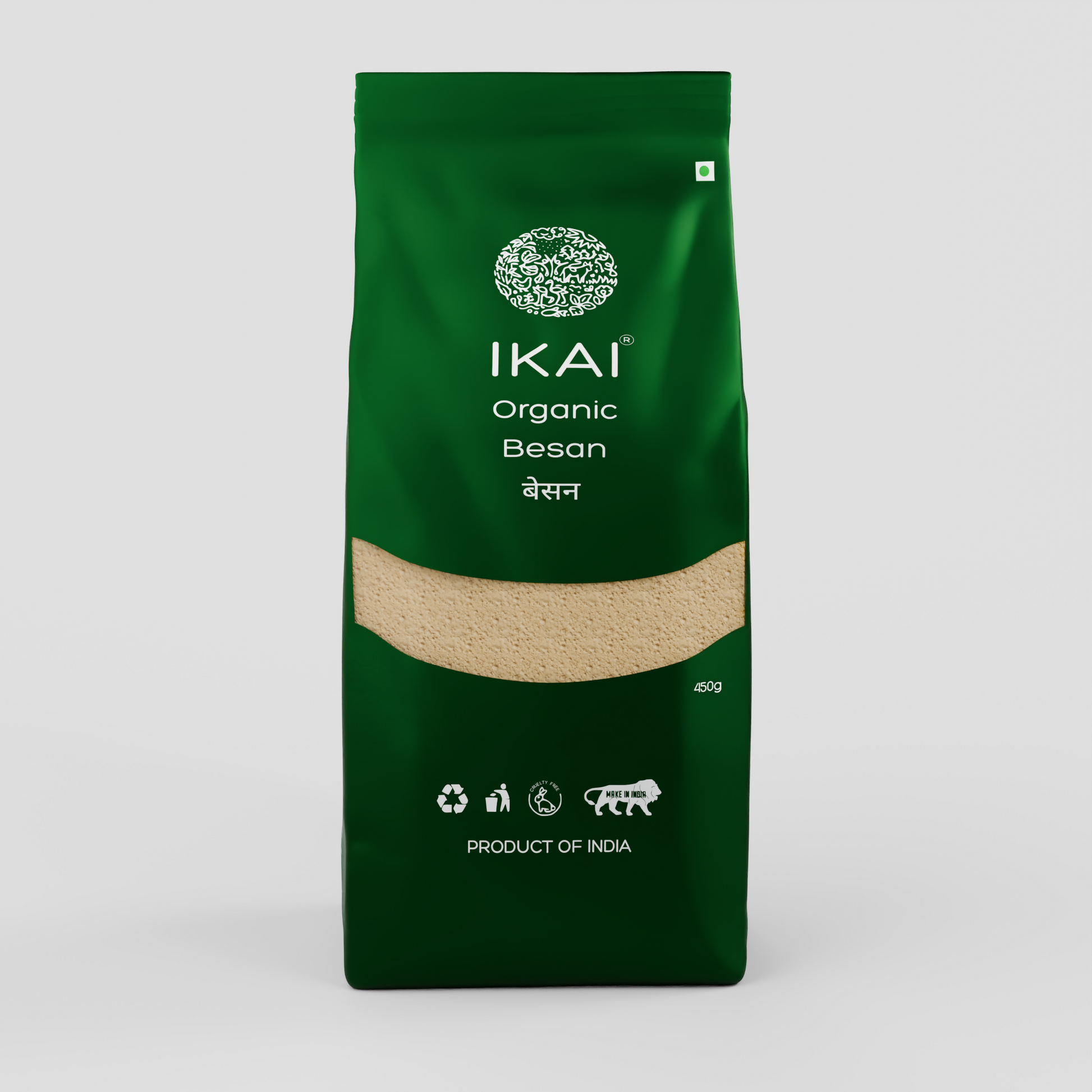 IKAI Organic Besan (Gram Flour)