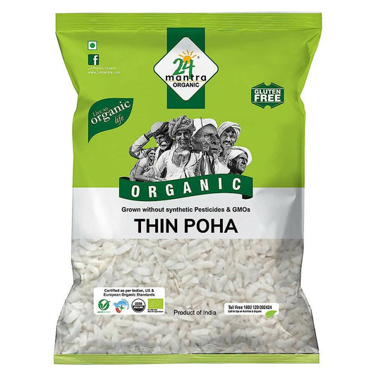 Buy 24 Mantra Organic White Thin Poha from DrMediCart, Ship from India to USA