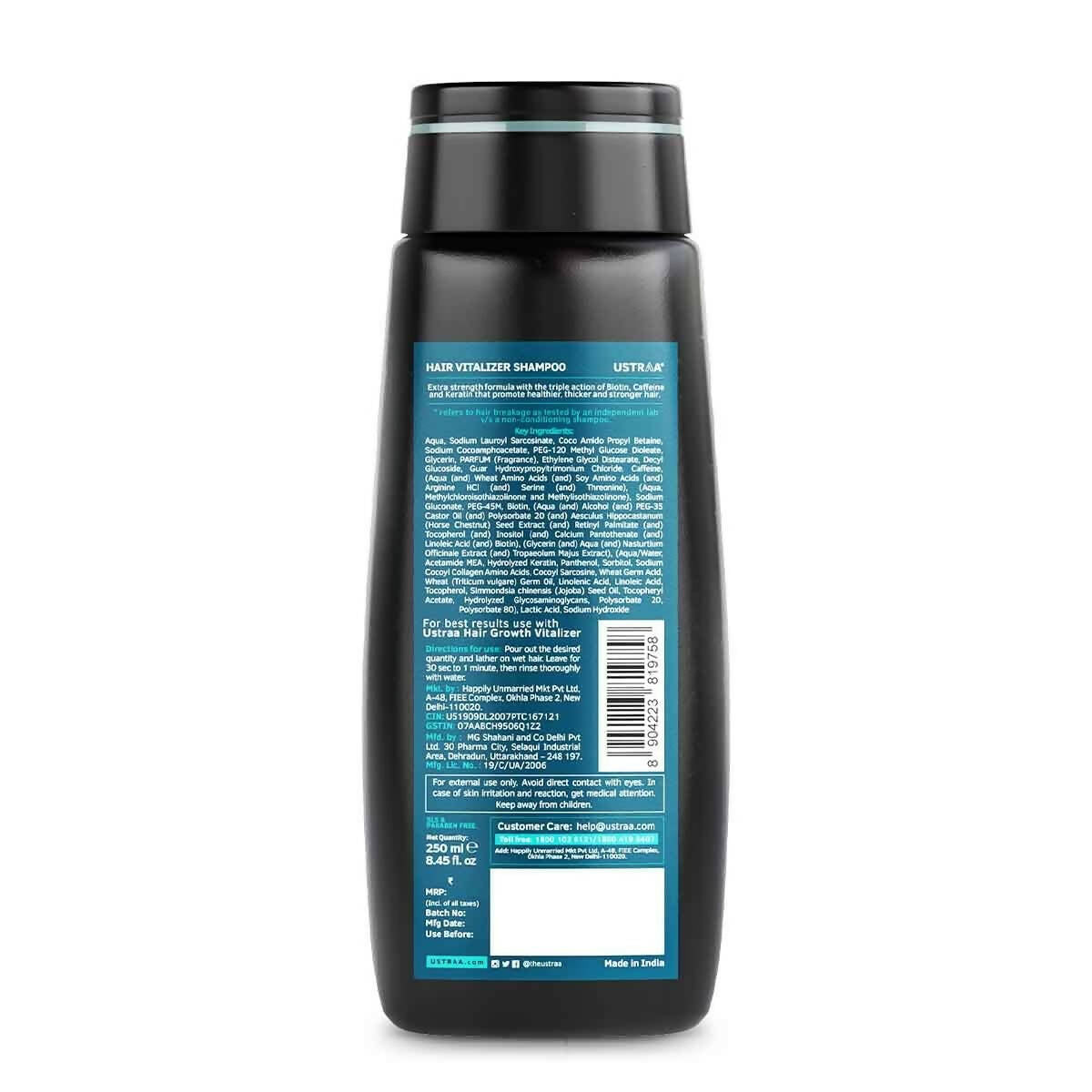 Ustraa Hair Vitalizer Shampoo - Drmedicart