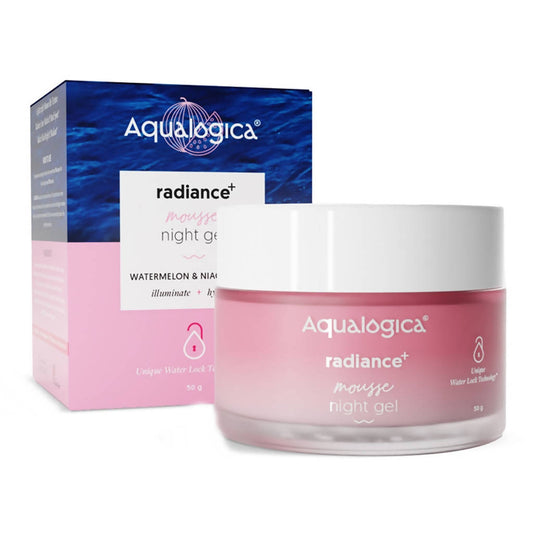 Buy Aqualogica Radiance+ Mousse Night Gel from DrMediCart, Ship from India to USA