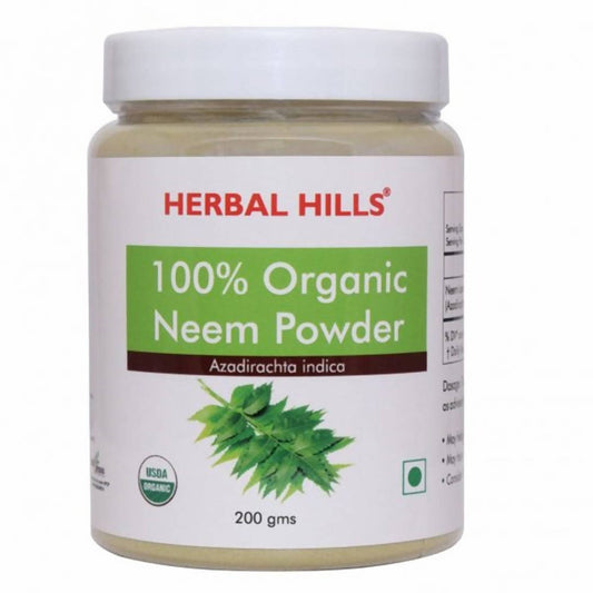 Buy Herbal Hills Organic Neem Powder from DrMediCart, Ship from India to USA