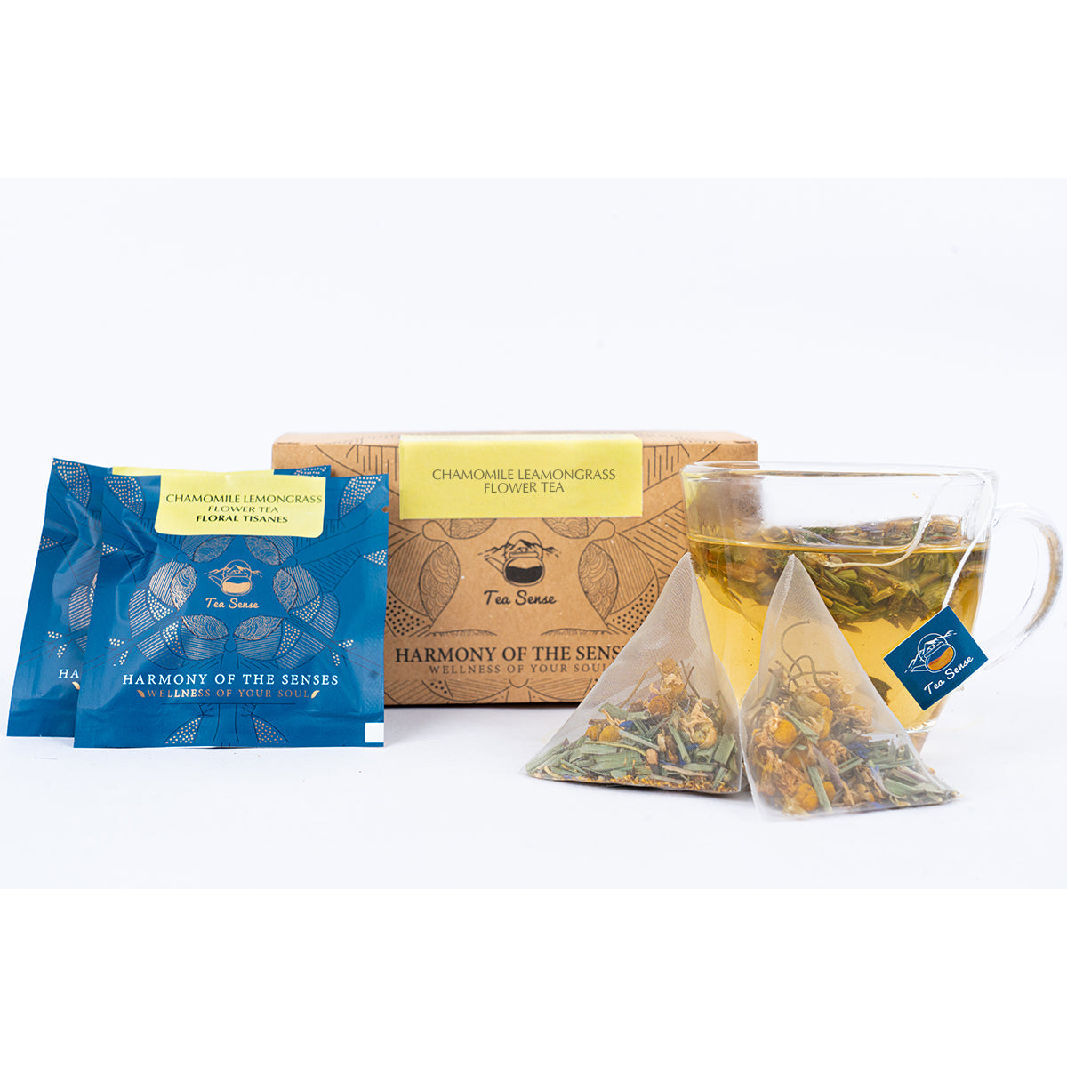 Tea Sense Chamomile Lemongrass Tea Bags Box - Drmedicart