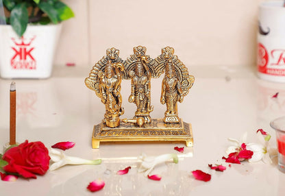 Buy KridayKraft Shri Ram Darbar Metal Statue