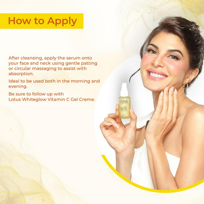 Lotus Herbals WhiteGlow Vitamin C and Gold Radiance Face Serum