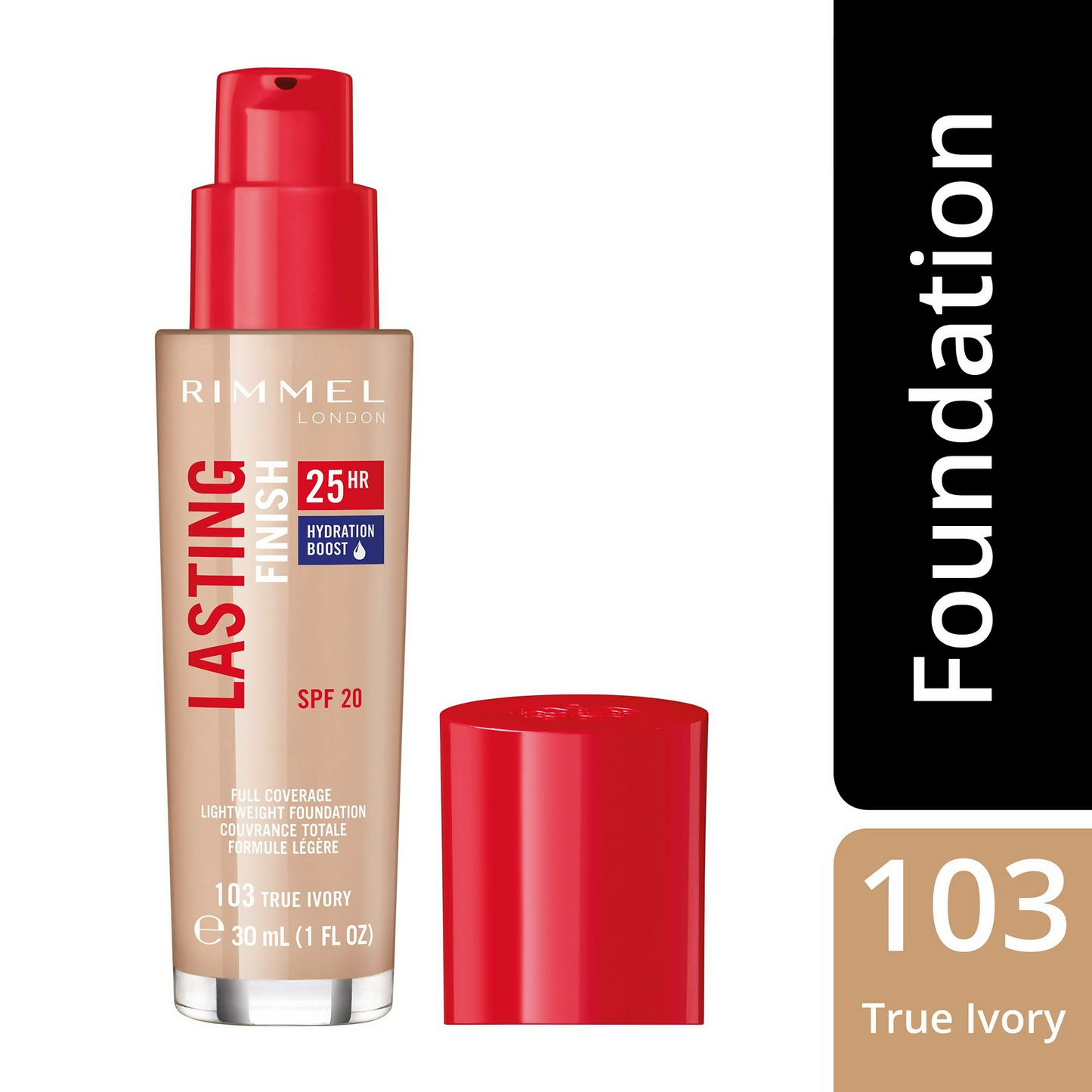 Rimmel London Lasting Finish 25 Hour Foundation SPF 20  - True Ivory