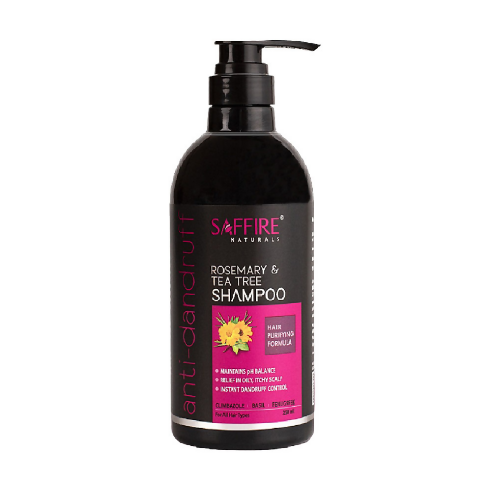 Saffire Naturals Rosemary & Tea Tree Anti-Dandruff Shampoo