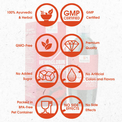 Krishna's Herbal & Ayurveda Hemoglobin Booster Tonic