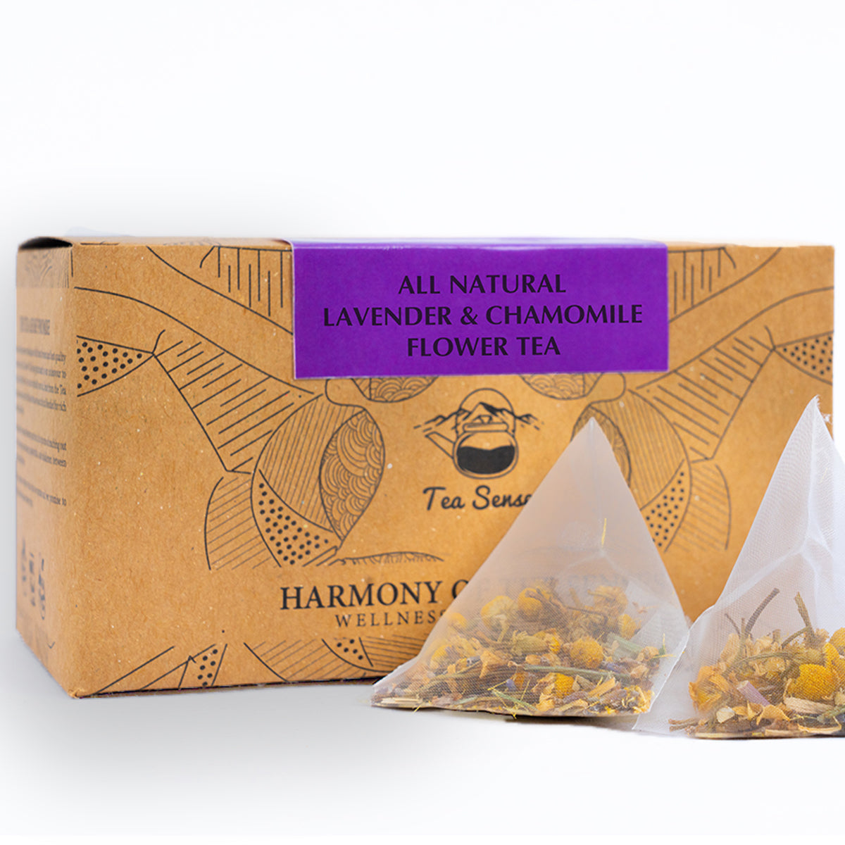Tea Sense Lavender & Chamomile Tea Bags Box - Drmedicart