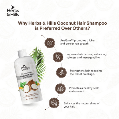 Herbs & Hills Coconut Hair Shampoo