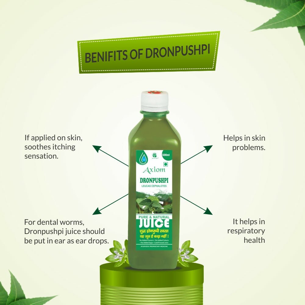 Axiom Dronpushpi juice
