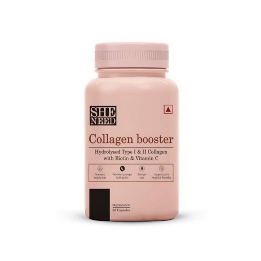 SheNeed Collagen Booster With Hydrolysed Collagen Capsules