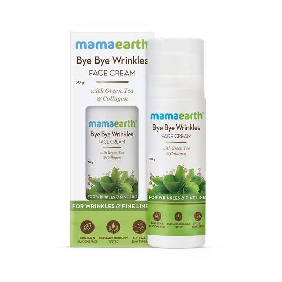 Buy Mamaearth Bye Bye Wrinkles Face Cream For Wrinkles & Fine Lines from DrMediCart, Ship from India to USA