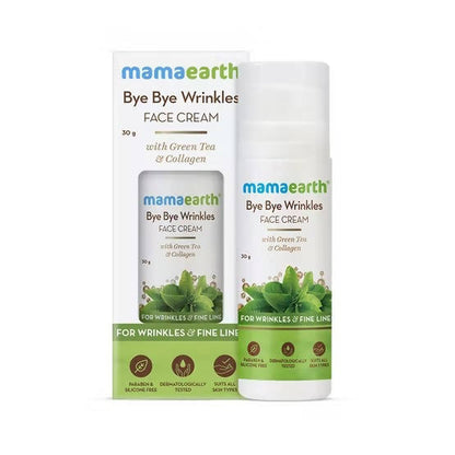 Buy Mamaearth Bye Bye Wrinkles Face Cream For Wrinkles & Fine Lines from DrMediCart, Ship from India to USA