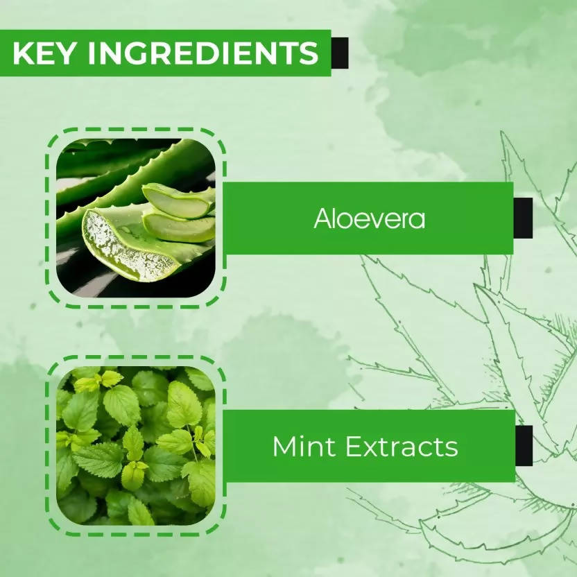 ae naturals pure aloevera gel with mint extracts buy in usa