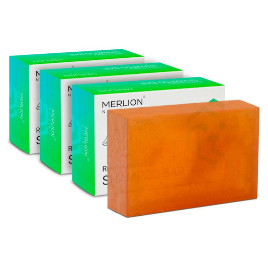 Buy Merlion Naturals Traditional Shampoo Bar with Shikakai and Reetha from DrMediCart, Ship from India to USA