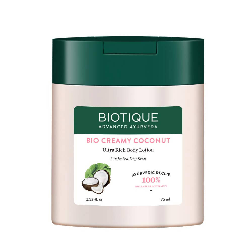 biotique bio creamy coconut ultra rich body lotion buy in usa
